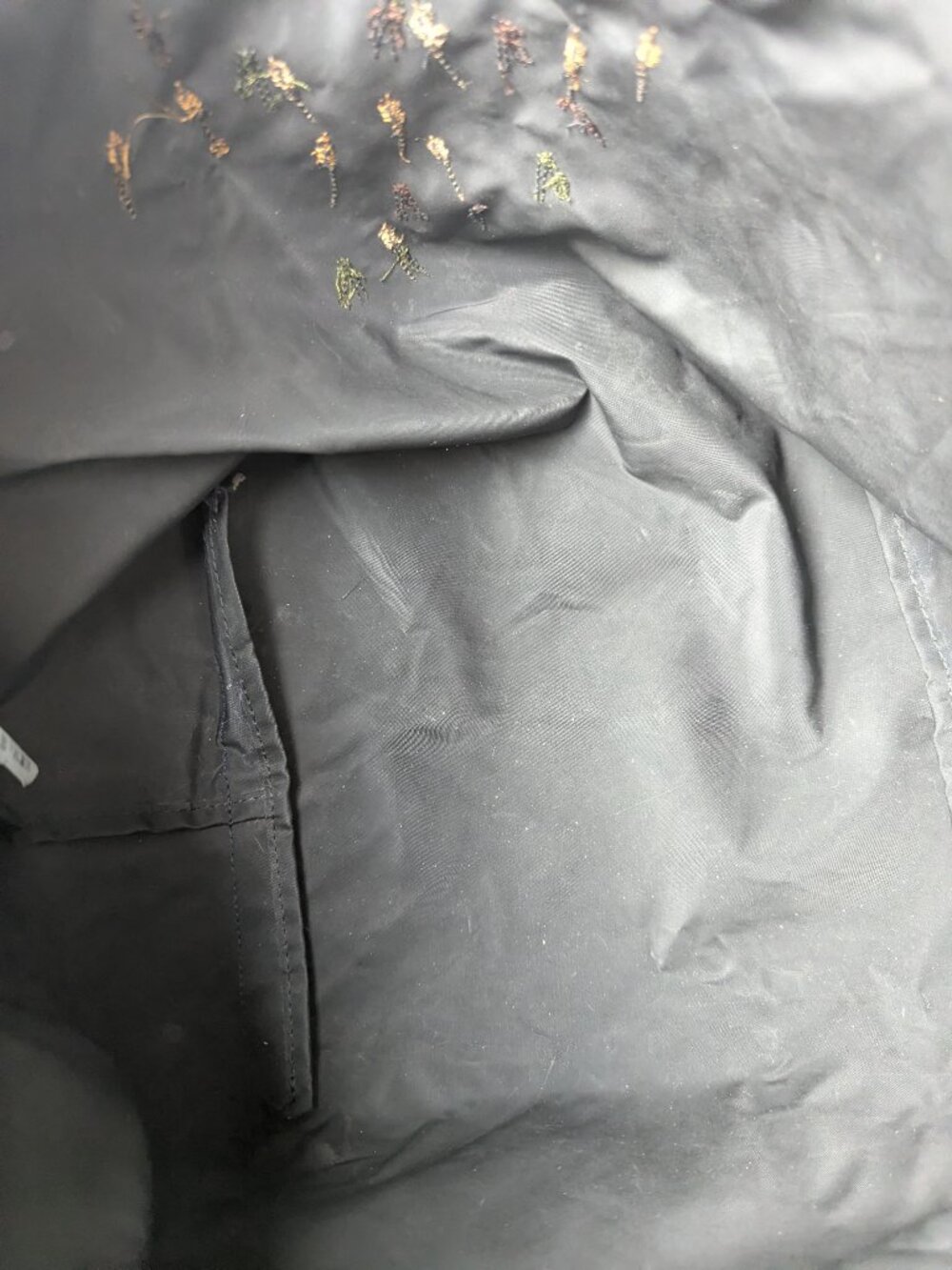 Longchamp "Apache" Bag Model Depose Limited Edition Black Nylon Made in France. - Picture 4 of 15